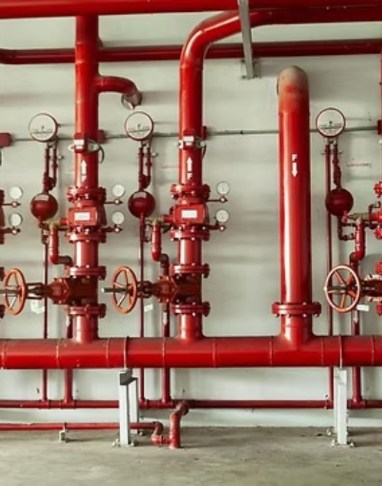 Dubai Civil Defence Approval specialists coordinating fire safety systems during site execution