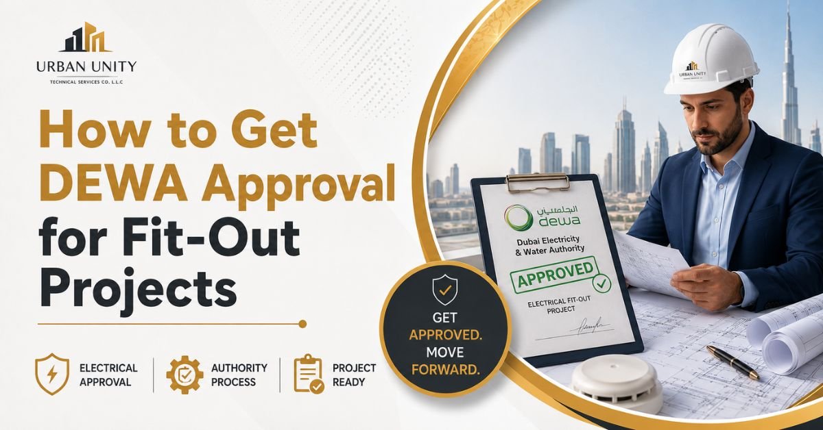 dewa approval for fit out project