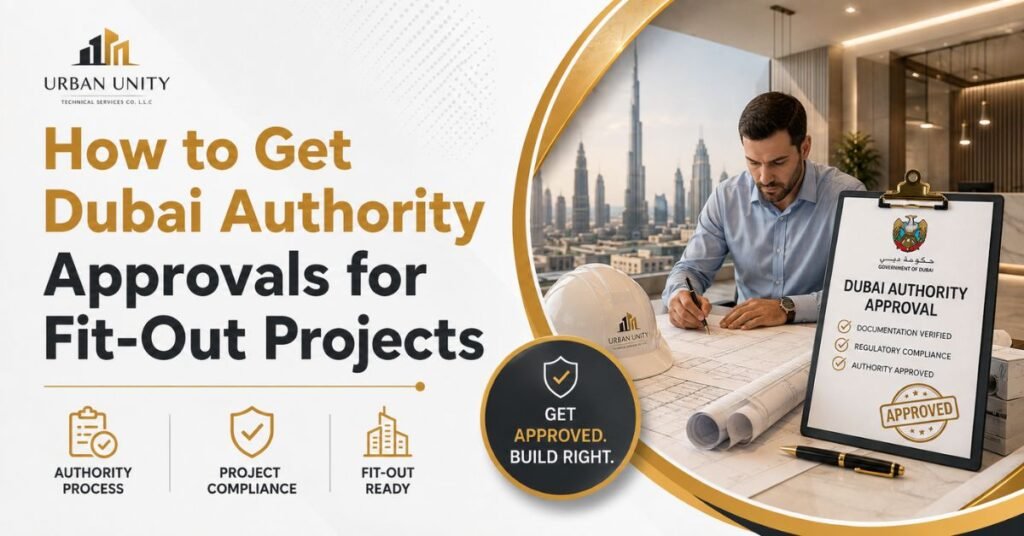 dubai authority approvals for fit out projects