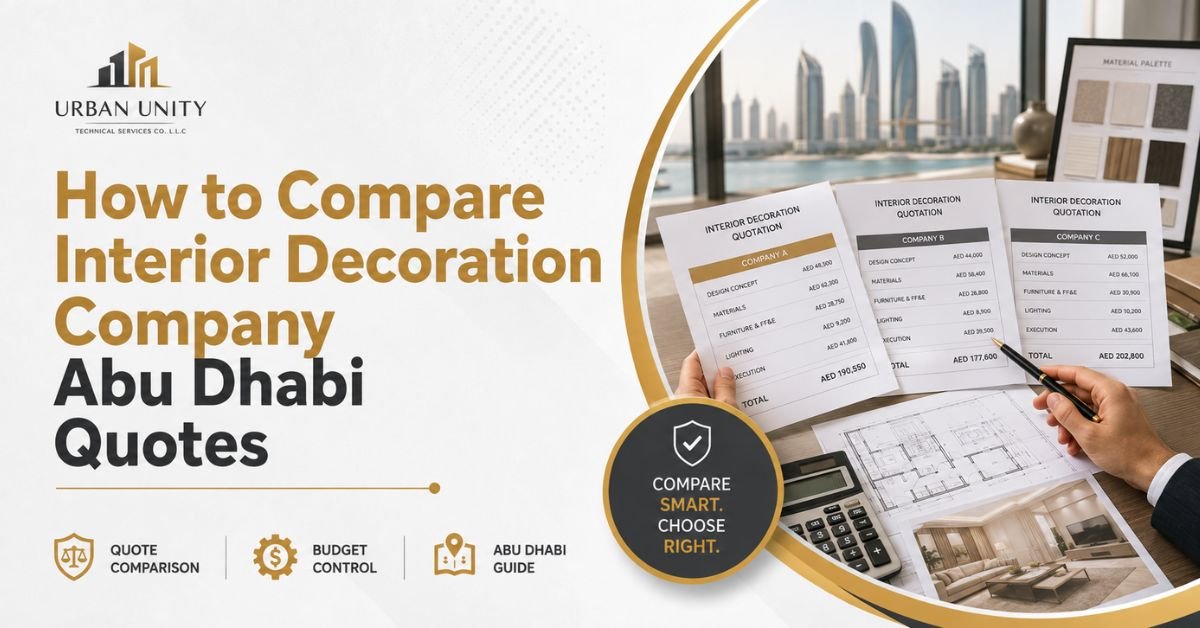 interior decoration company abu bhabi