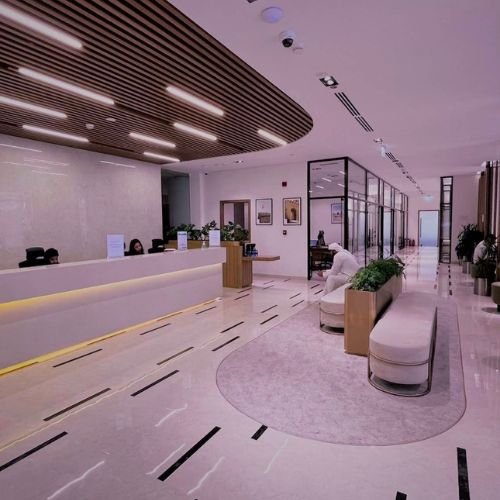 Office fit out contractor completing MEP works for UAE office