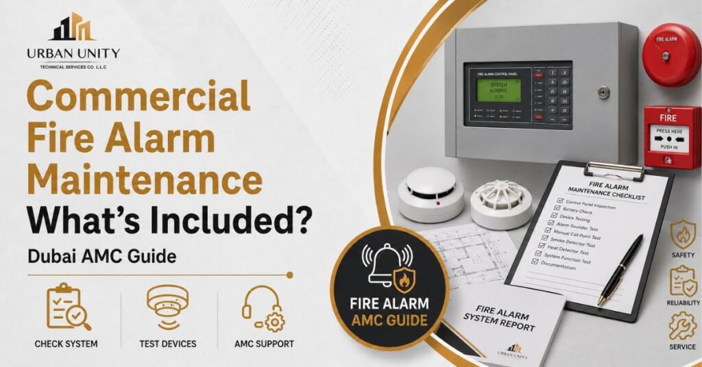 Commercial Fire Alarm Maintenance Dubai AMC Guide