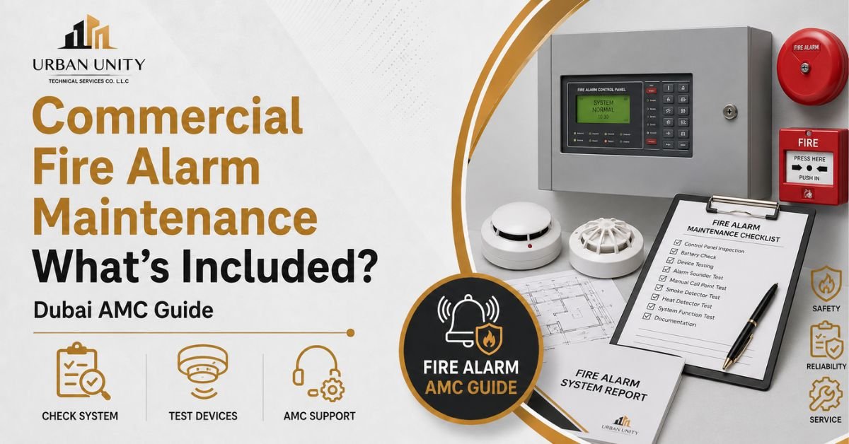Commercial Fire Alarm Maintenance Dubai AMC Guide