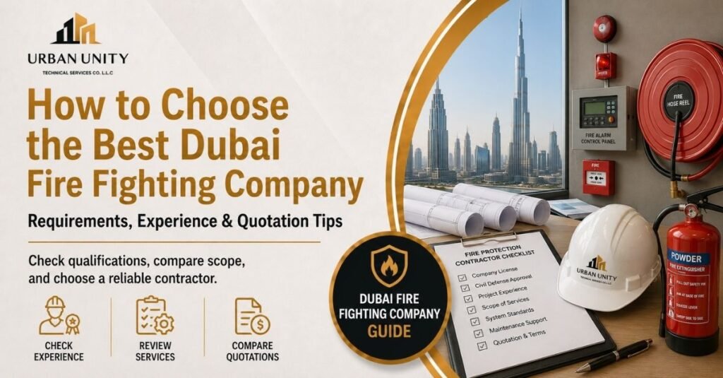 How to choose the best Dubai fire fighting company