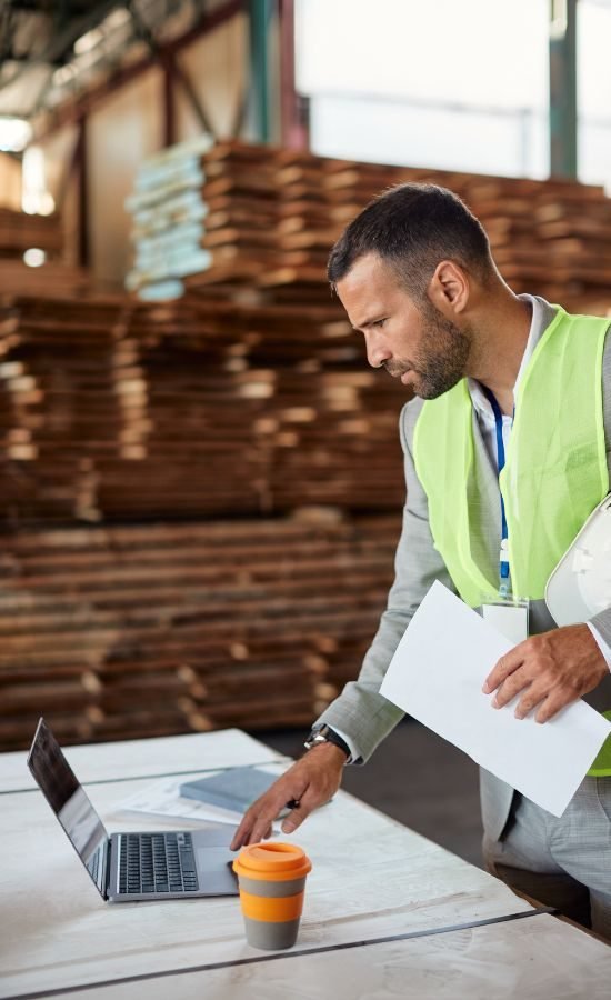 consultant preparing documents for DEWA approvals